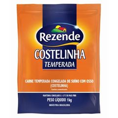 COSTELINHA SUÍNA TEMPERADA CONGELADA REZENDE KG