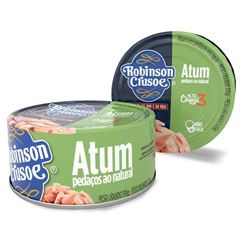 ATUM EM PEDAÇOS NATURAL ROBINSON CRUSOE LATA 170G