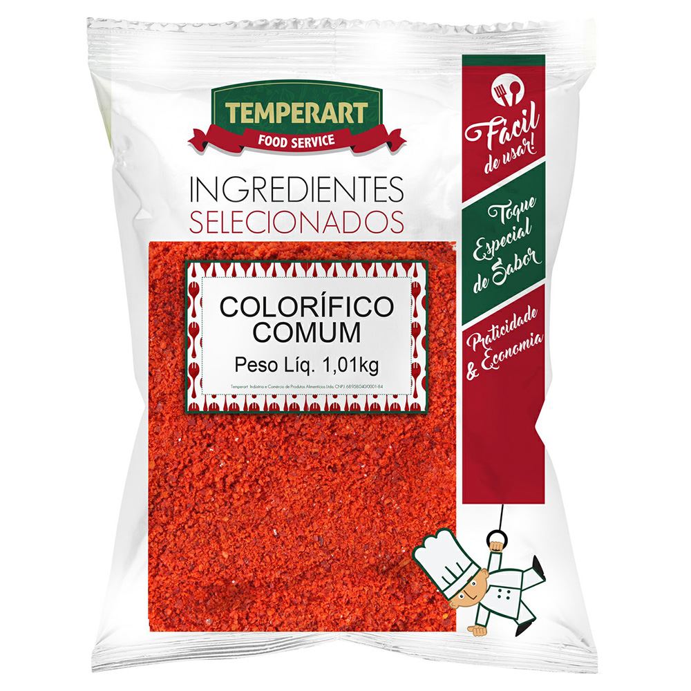 COLORÍFICO TEMPERART PACOTE KG | Fortali