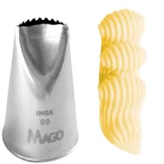 BICO BABADO INOX N98 P MAGO 1UN