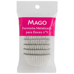FORMINHA METALIZADO N5 PRATA LISA MAGO 50UN
