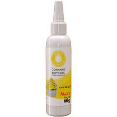CORANTE SOFT GEL AMARELO 60ML