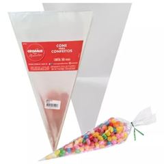 CONE INCOLOR 10X15 CROMUS 50UN