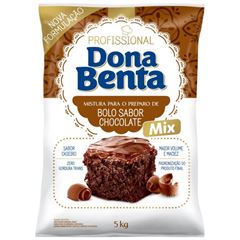 MISTURA PARA BOLO CHOCOLATE PROF DONA BENTA 5KG