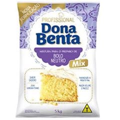 MISTURA PARA BOLO NEUTRO PROF DONA BENTA 5KG