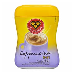 CAPPUCCINO 3 CORACOES DIET 150G