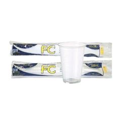 COPO DESCART FC 300ML TRANSP C/100UN
