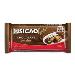 CHOCOLATE AO LEITE SICAO NOBRE BARRA 1,01KG