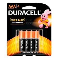 PILHA DURACELL AAA  C/4