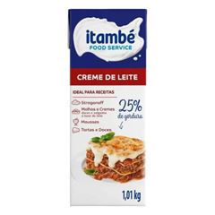 CREME DE LEITE 25% CARTONADO 1,01KG