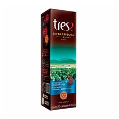 CAPSULA CAFE TRES SAF ESP CHP DIAM 10X8G