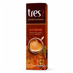CAPSULA CAFE TRES REG MUNDO ETIOP 10X8G