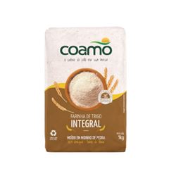 FARINHA DE TRIGO INTEGRAL COAMO 1KG