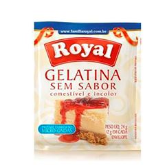 GELATINA S/ SABOR ROYAL INC 24G PADRAO