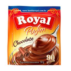 PUDIM ROYAL CHOC 50G