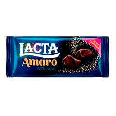 LACTA AMARO 40% CACAU 90G