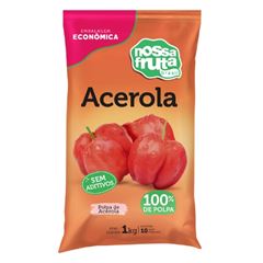 POLPA DE ACEROLA NOSSA FRUTA PCT 1KG