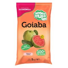 POLPA DE GOIABA NOSSA FRUTA PCT 1KG