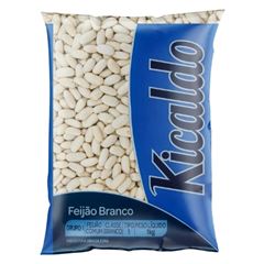 FEIJÃO BRANCO KICALDO PACOTE 1KG