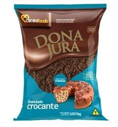 GRANULADO CROCANTE CHOCOLATE DONA JURA 1,005KG