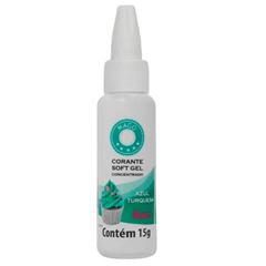 CORANTE SOFT GEL AZUL TURQUESA MAGO 15G