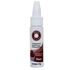 CORANTE SOFT GEL VERM MARSALA MAGO 15G