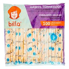 HASHI BAMBU TORNEADOS PACOTE COM 100 PARES BILLA