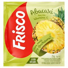 SUCO EM PO FRISCO ABACAXI 25G