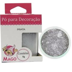 PO P/ DECORACAO PRATA 8G