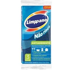ESPONJA ANTIADERENTE LIMPPANO 60X3 C/3UN