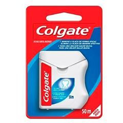 FIO DENTAL ENCERADO COLGATE 50MTO