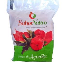 POLPA ACEROLA SABOR NATIVO PCT 1KG