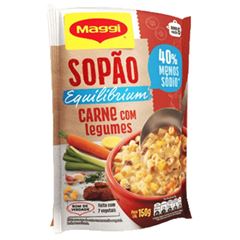 SOPAO CARNE MENOS SODIO MAGGI 150G