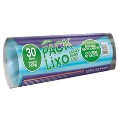 SACO P/ LIXO AZ PACKLIXO 30L C/50UN