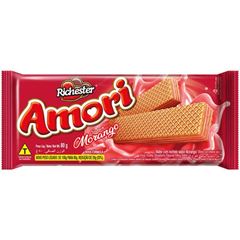 WAFER MORANGO AMORI RICHESTER 80G
