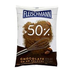 CHOCOLATE EM PÓ 5% FLEISCHMANN PACOTE KG