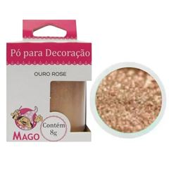 PO P/DECOR OURO ROSE MAGO 8G