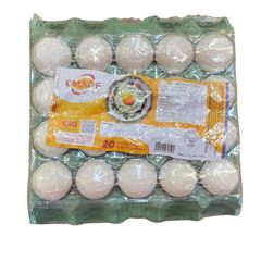 OVOS BCOS EXTRA EMAPE C/20UN