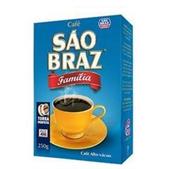 CAFÉ SÃO BRAZ FAMÍLIA VÁCUO 250G