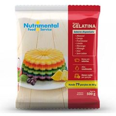 GELATINA LIMÃO  NUTRIMENTAL 500G 