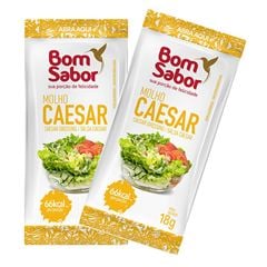 MOLHO PARA SALADA CAESER SACHÊ BOM SABOR CAIXA 208X10G