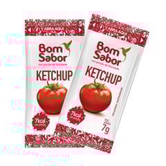 KETCHUP PREMIUM SACHÊ BOM SABOR CAIXA 182X7G