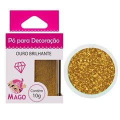 PO P/ DECOR OURO BRILHANTE  MAGO 10G
