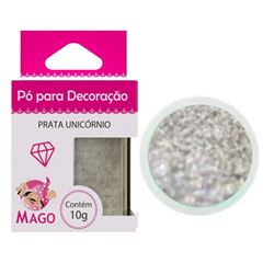 PO P/ DECOR PRATA UNIC MAGO 10G