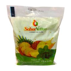 POLPA ABACAXI C/HORTELA SAB NATIVO 400G
