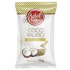 COCO RALADO UMIDO E ADOCADO ADEL COCO 100G