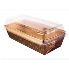 FORMA DE BOLO INGLÊS COM ABAS COM TAMPAS KRAFT SULFORMAS 199X73X64 64UN 650G