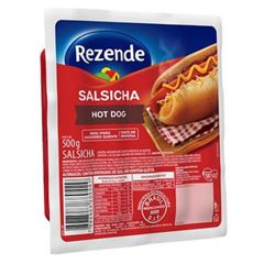 SALSICHA HOT DOG REZENDE 500G
