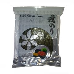 ALGA MARINHA NORI SILVER 50 FOLHAS 140G
