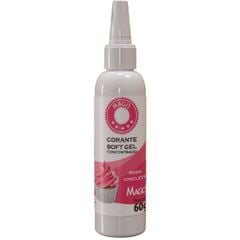 CORANTE SOFT GEL ROSA CHICLETE 60G